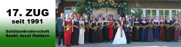 www.zug17.de online - 17.Zug Sankt Josef Schützenbruderschaft Haldern online