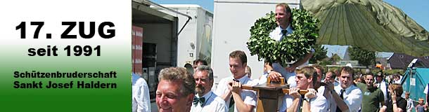 www.zug17.de online - 17.Zug Sankt Josef Schützenbruderschaft Haldern online